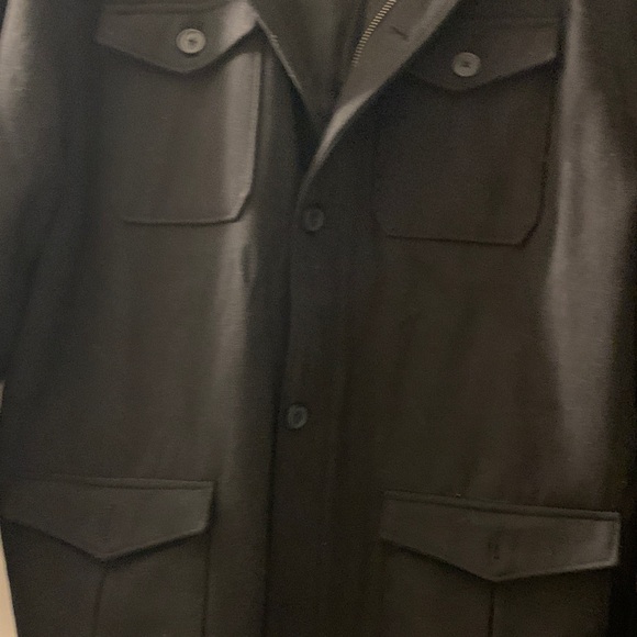 Old Navy Men's Peacoat - Picture 3 of 4